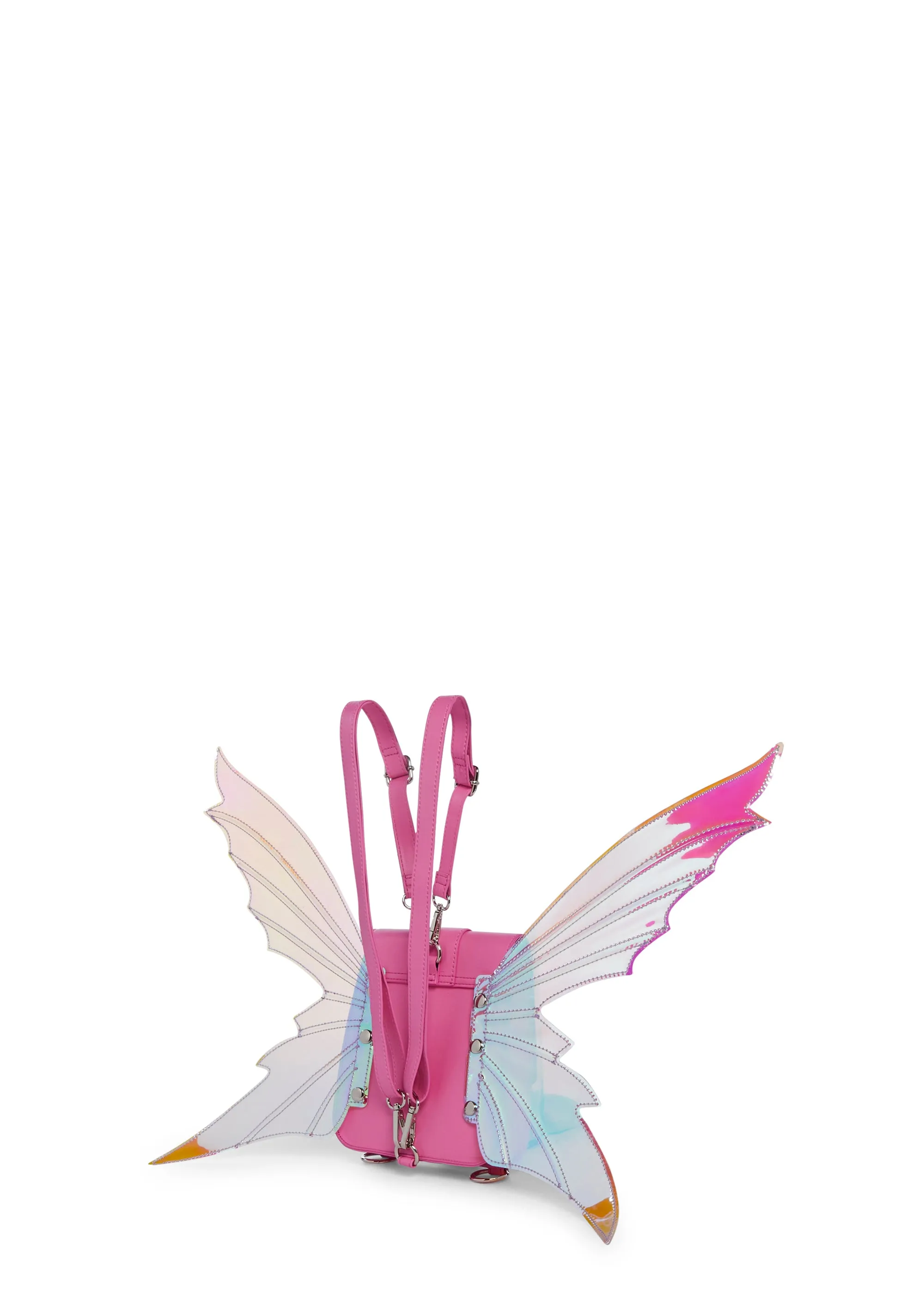 Fairy Code Mini Backpack - Pink-