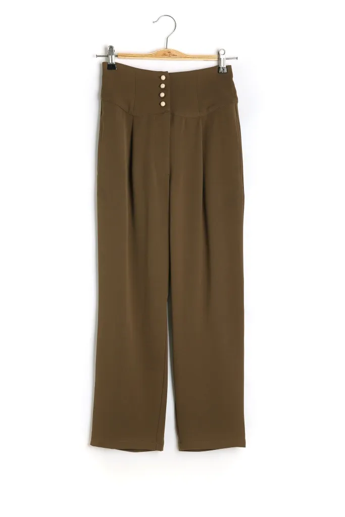 Fleur High-rise Trousers