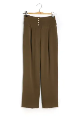 Fleur High-rise Trousers