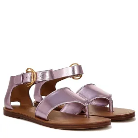 Franco Sarto Ruth Ankle Strap Thong Flat Sandals