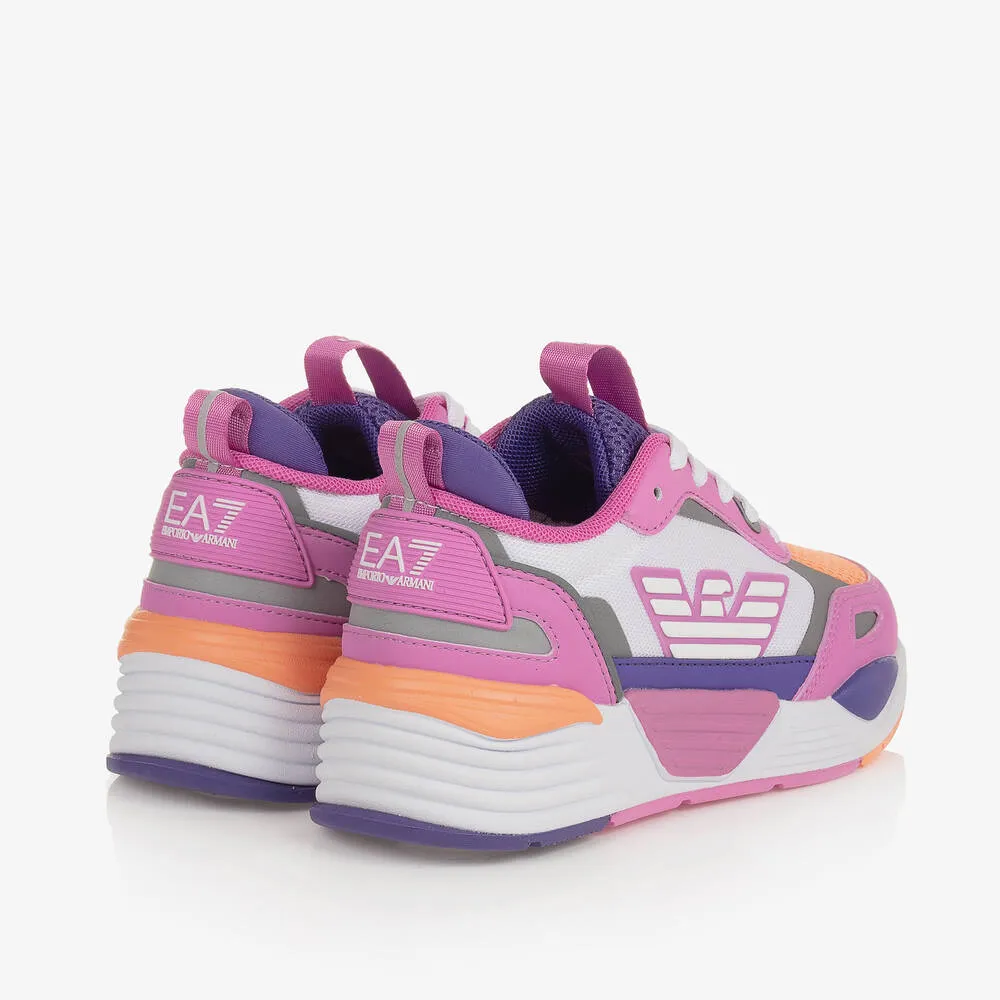 Girls Pink Ace Runner Trainers