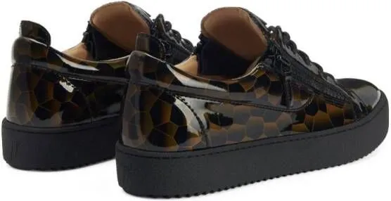 Giuseppe Zanotti Frankie graphic-print sneakers Black