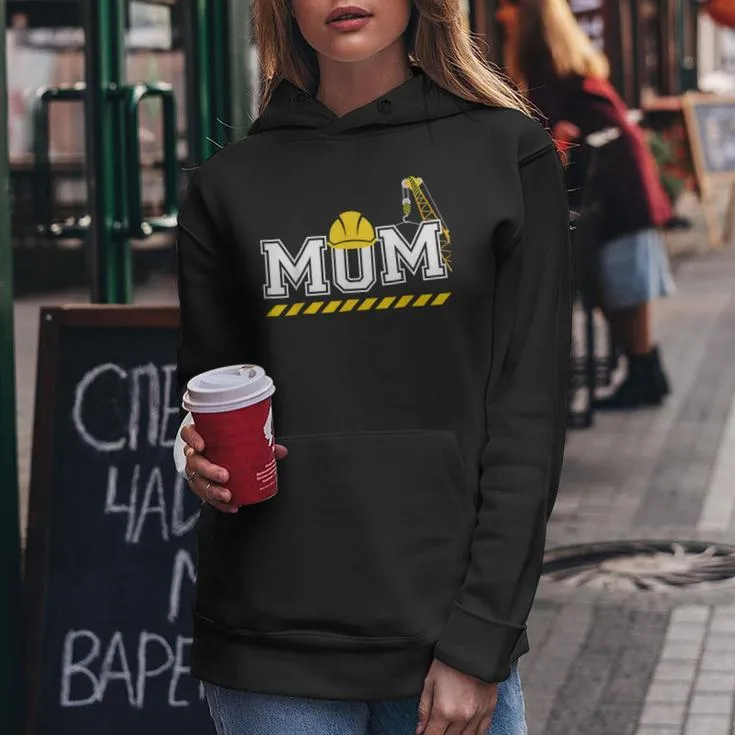 Happy Crew Construction For Son Mom Women Hoodie