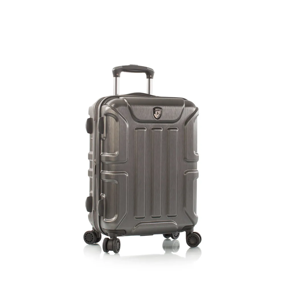 Heys Commander Polycarbonate Durable Expandale Spinner Luggage set with TSA locks  