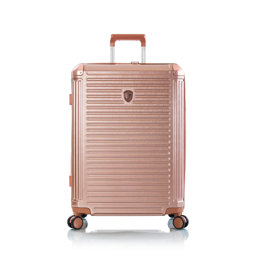 Heys Edge Polycarbonate Expandable Spinner Medium Luggage with TSA lock  