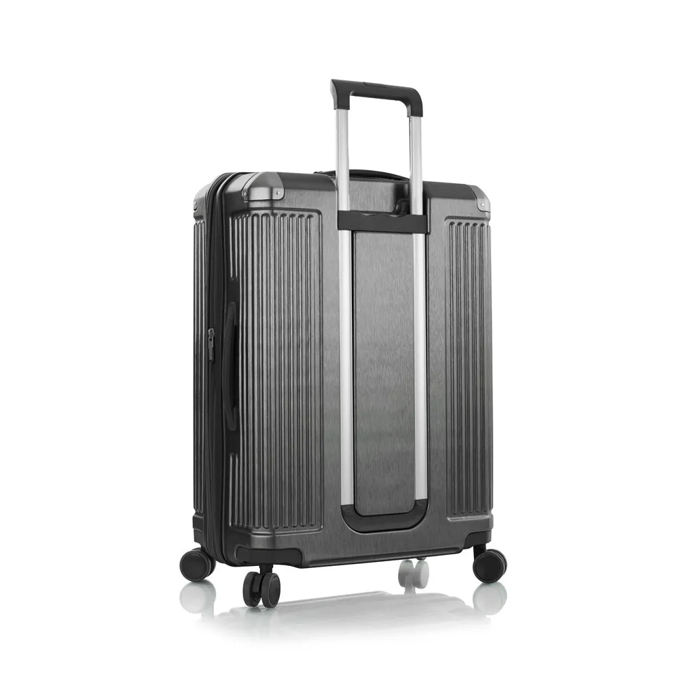 Heys Edge Polycarbonate Expandable Spinner Medium Luggage with TSA lock  