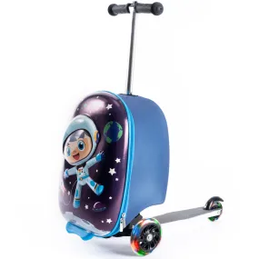 KiddieTotes Space Boy Luggage Scooter KT-SL08SPC