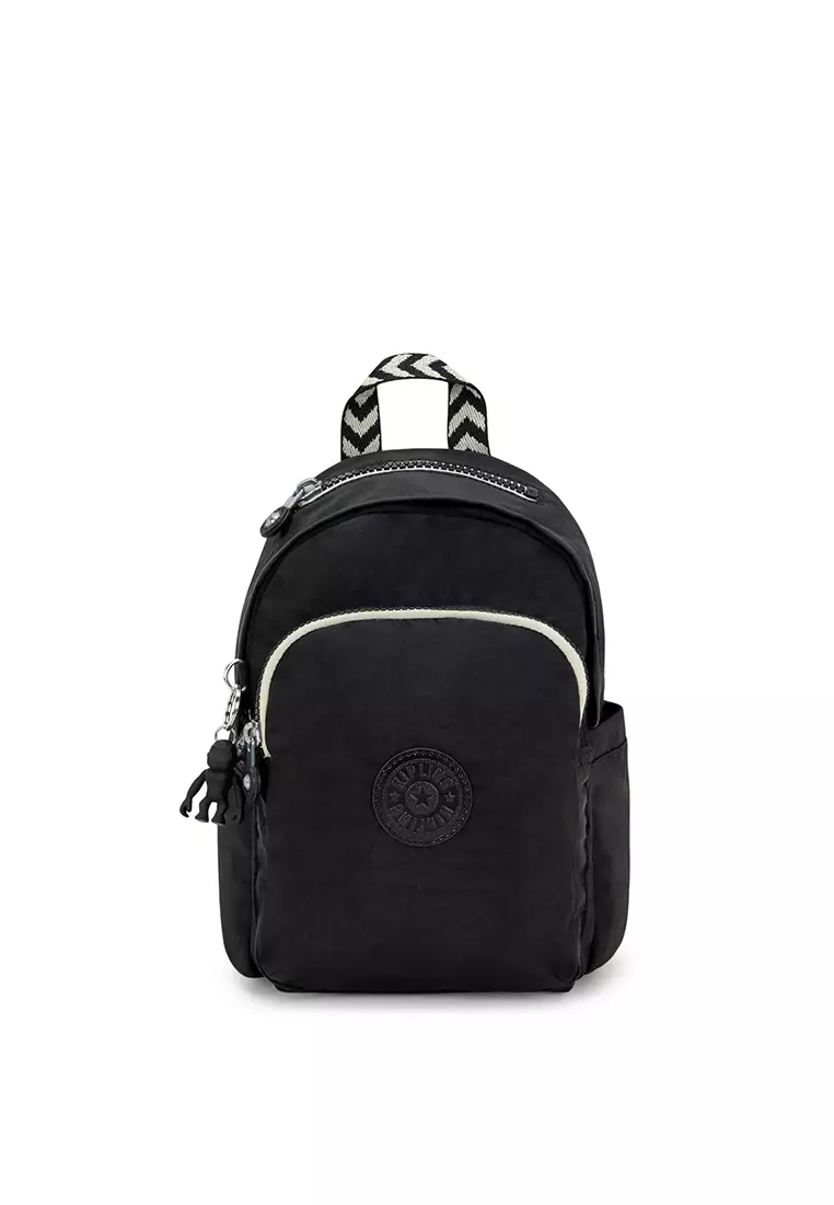 Kipling Kipling DELIA MINI Black Chevron Backpack