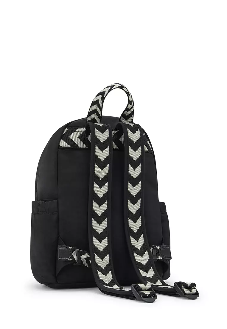 Kipling Kipling DELIA MINI Black Chevron Backpack