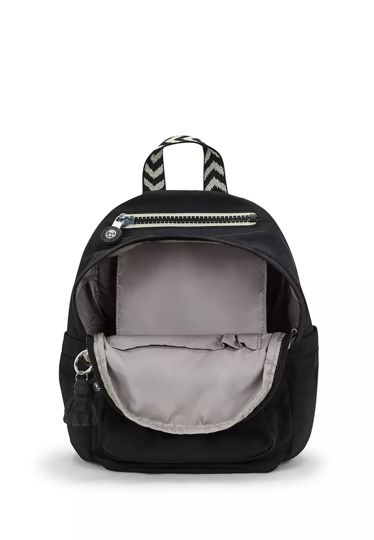 Kipling Kipling DELIA MINI Black Chevron Backpack