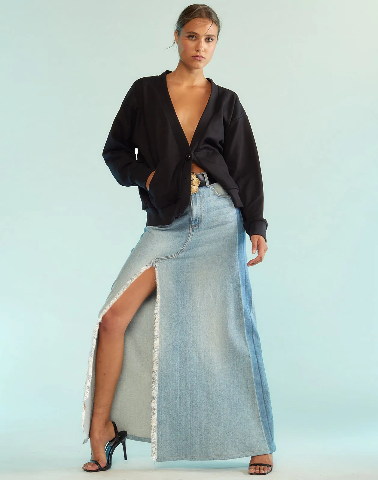 Kyla Denim Skirt