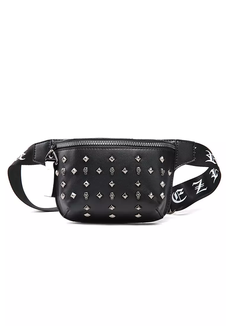 Lara Men's Rivet Belt Bag