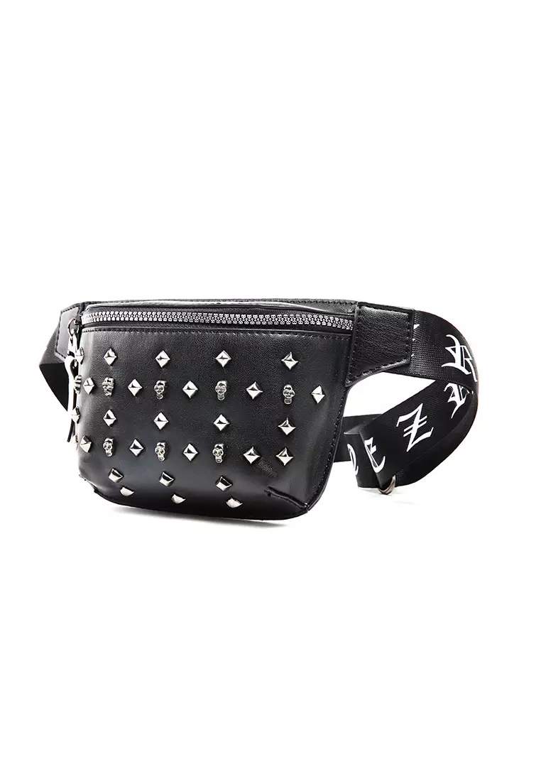 Lara Men's Rivet Belt Bag