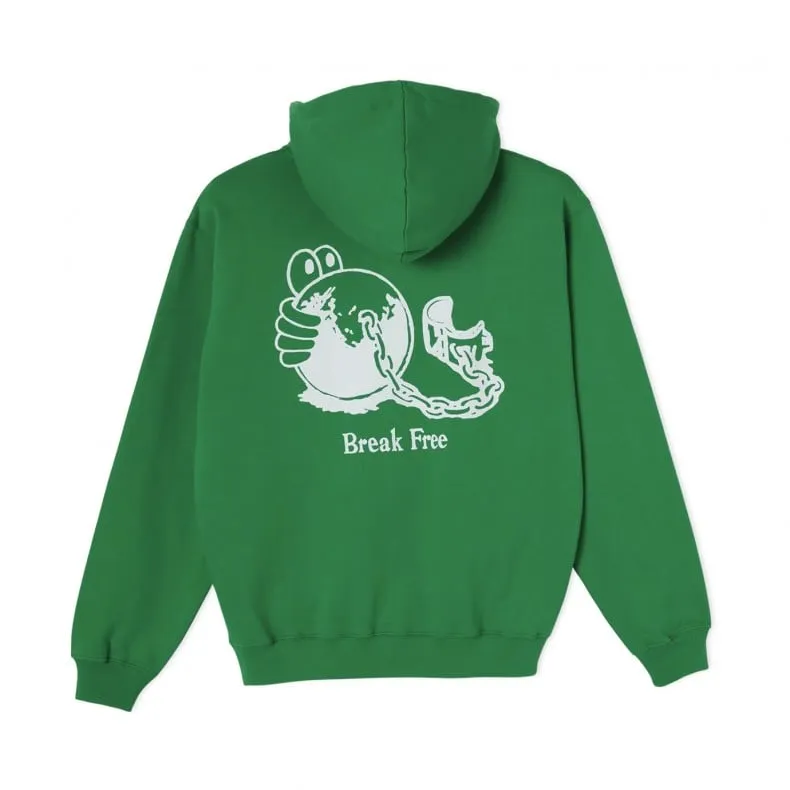 Last Resort AB Ball Pullover Hooded Sweatshirt (Apple Green)