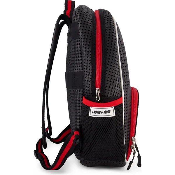 Light + Nine Starter Backpack, Red Classic