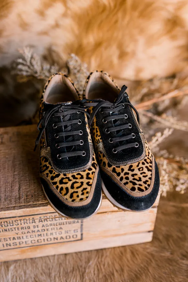 Los Angeles Times Leopard Sneakers