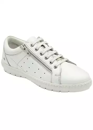 Lotus White Pedrina Trainers | Grattan