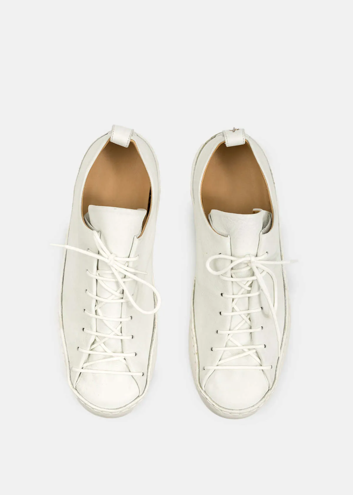 M.a+ Double Fold Sneakers - white