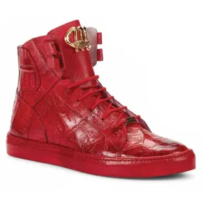 Mauri 6129 Golden Boy High Top Sneakers Red (Special Order)