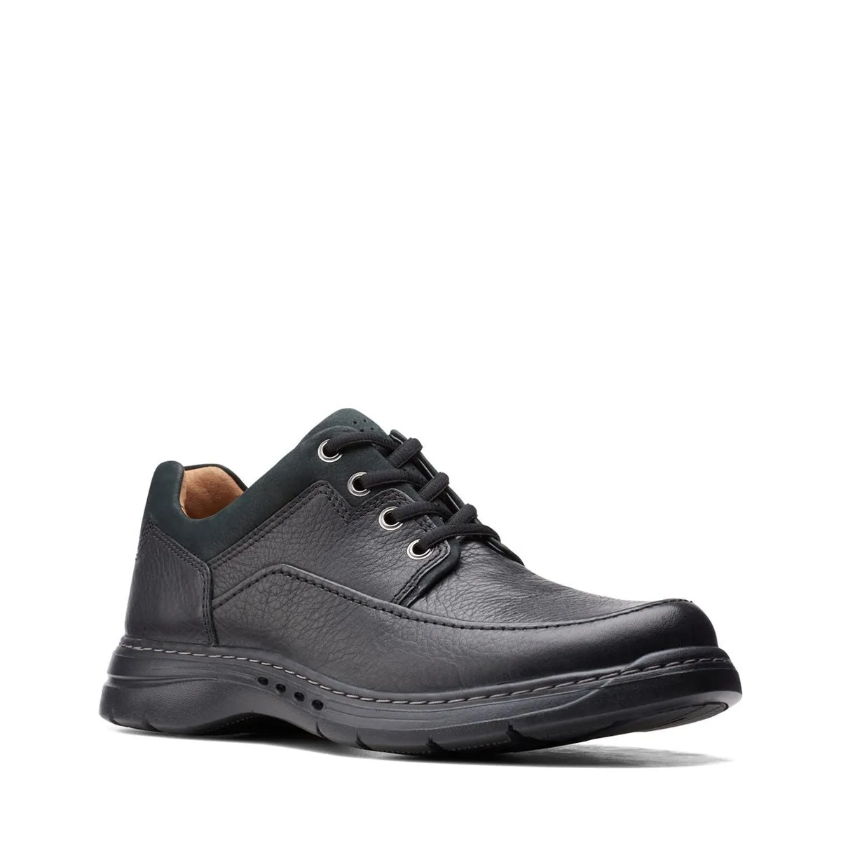 Men's | Clarks | 26151336 | Un Brawley Lace | Black Leather