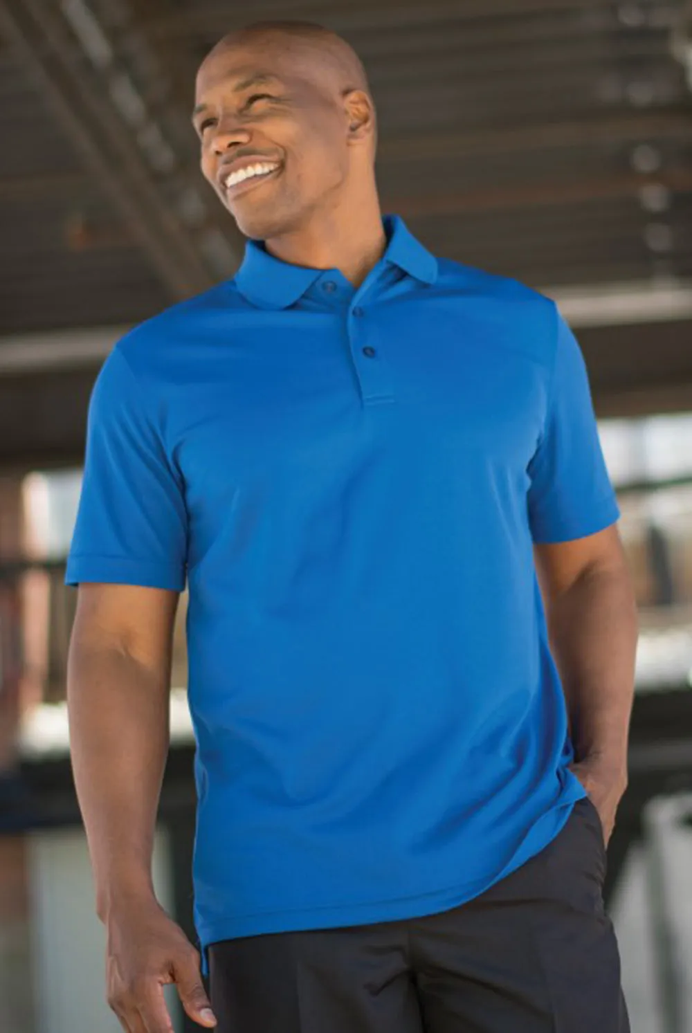 Men's Hi-Performance Polo - Purple