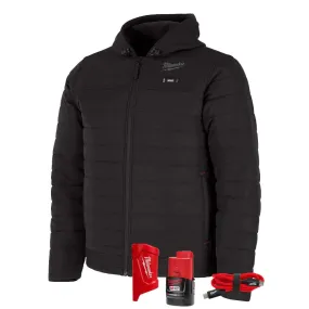 Milwaukee Tools M12 Heated Axis Jacket Black, Kit M102B