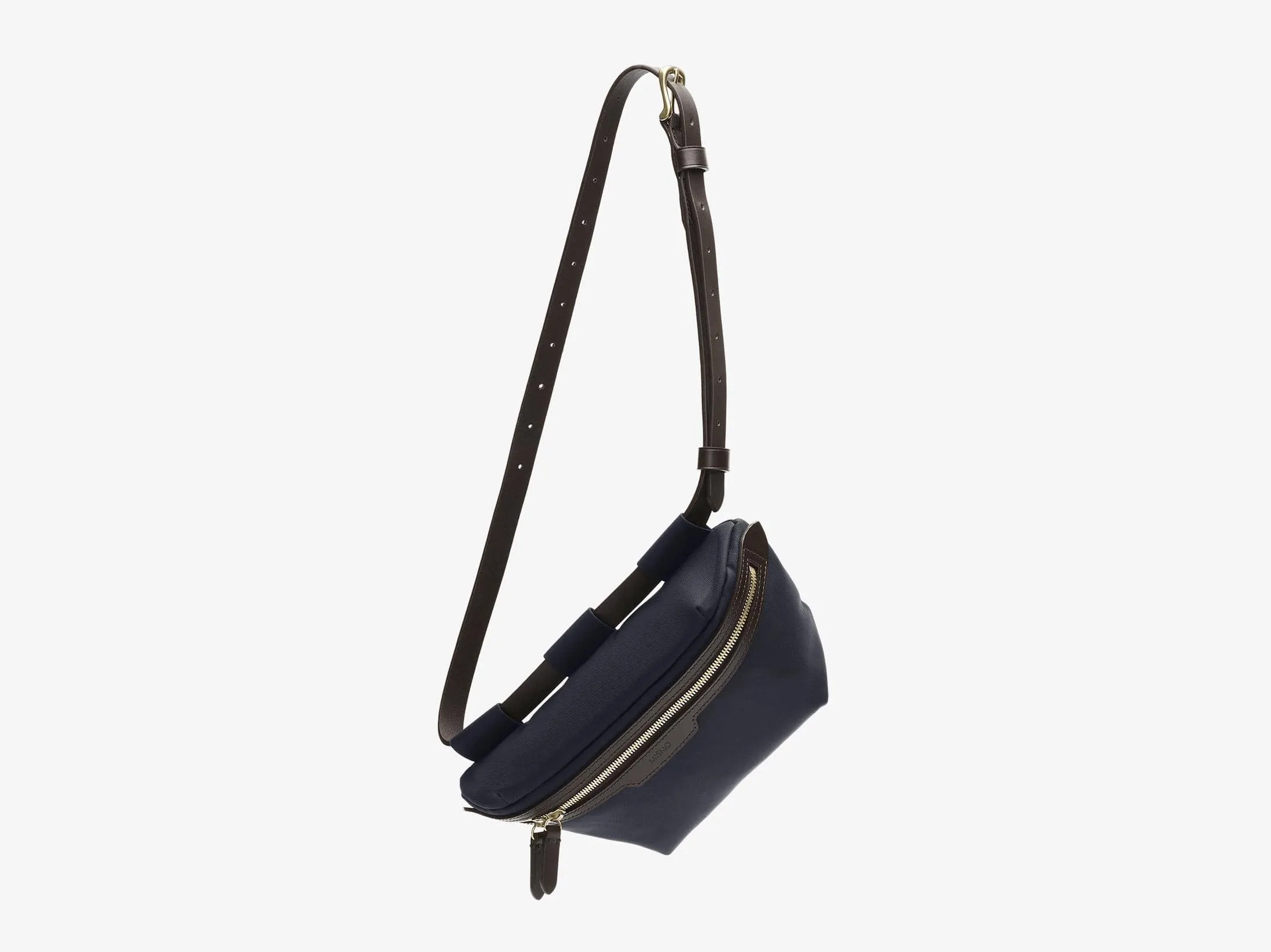 Mismo   MS Belt Bag Navy/Dark Brown