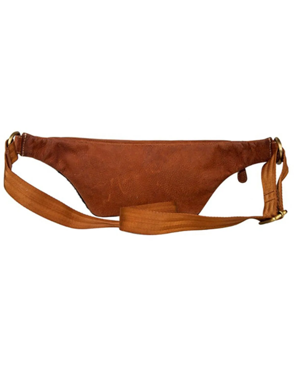 Myra Bag Women's Stratton Ridge Leather And Hairon Belt Bag