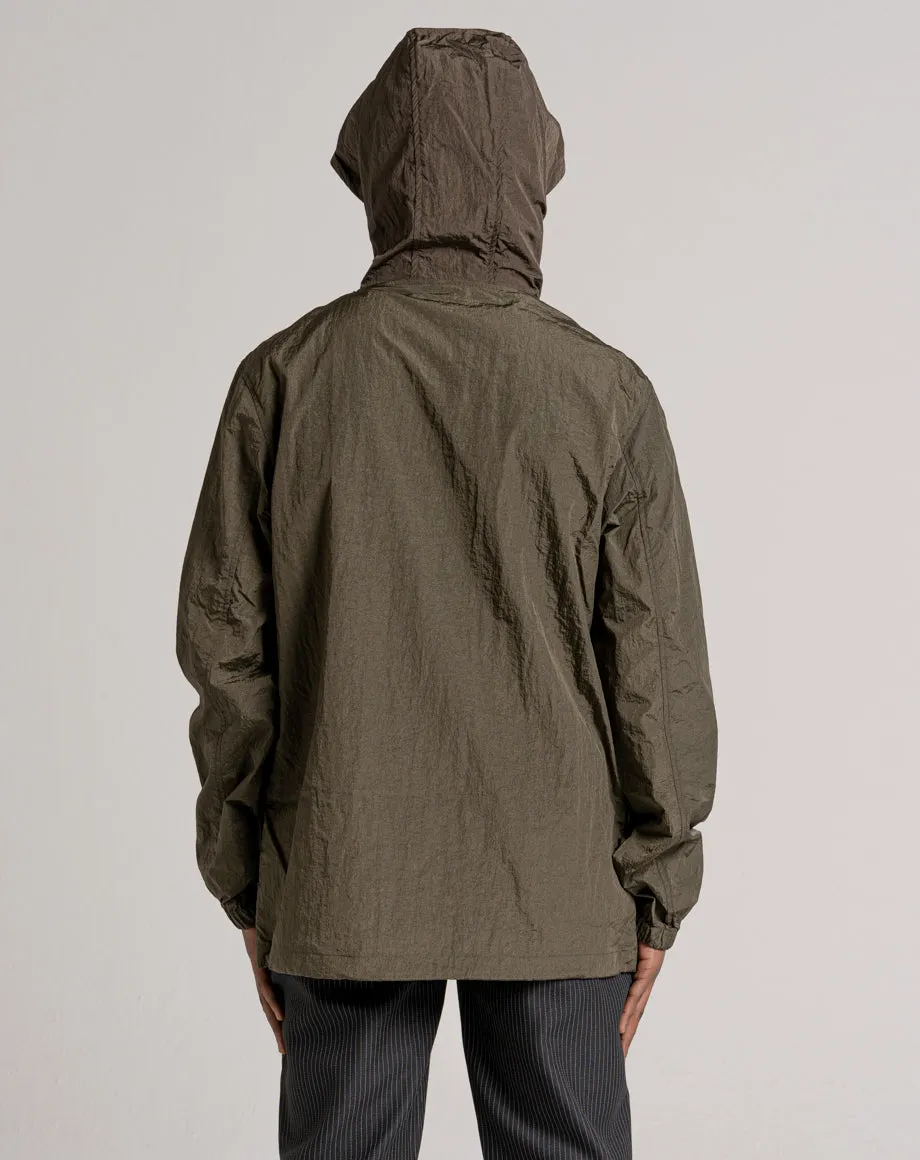 NELLY MEN'S HOODED OVERHEAD JACKET | KHAKI