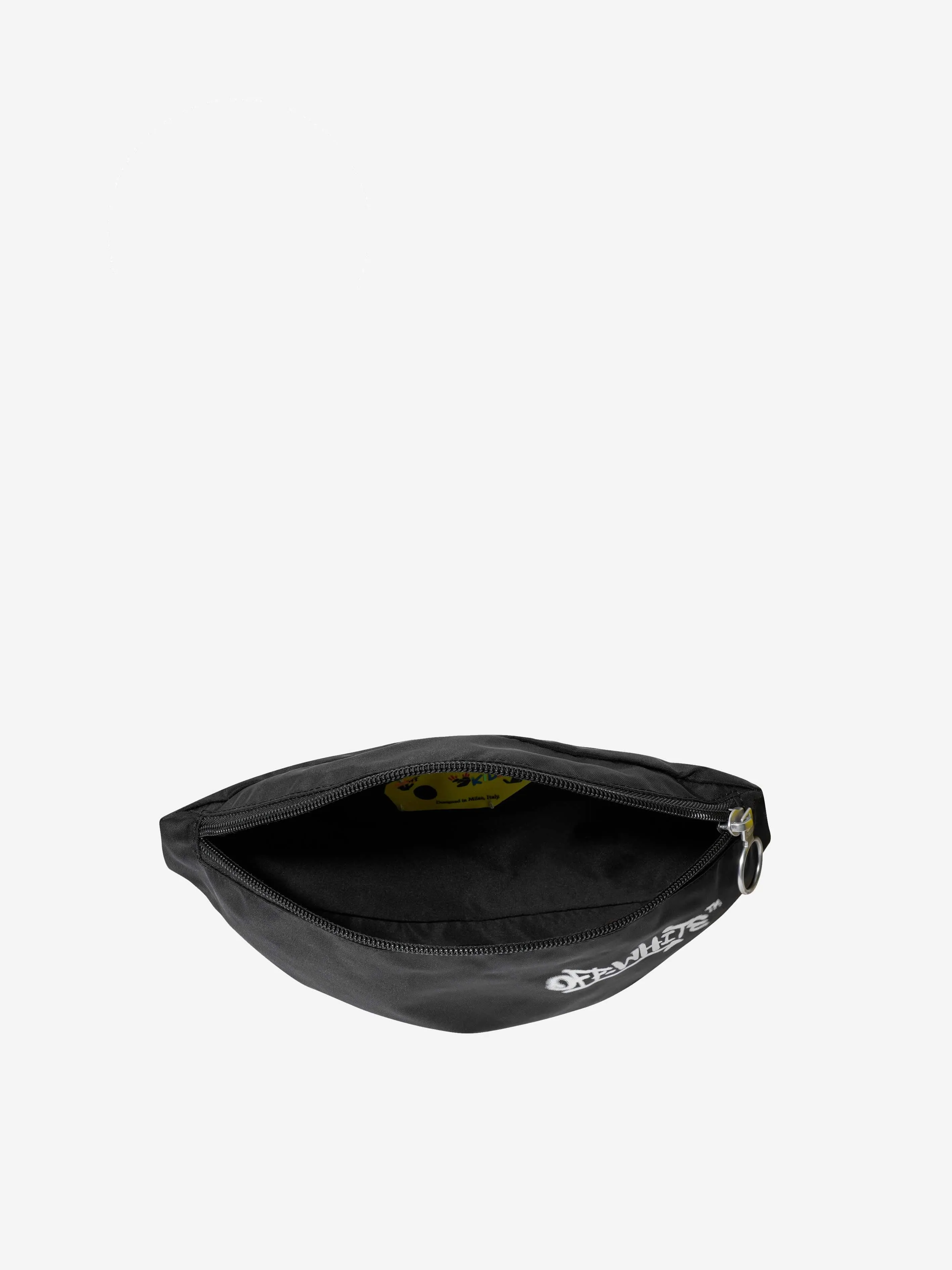 Off-White Kids Off Graffiti Belt Bag in Black