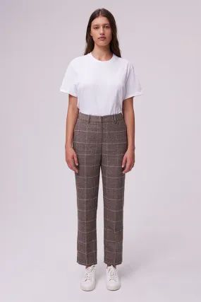 PabloJUNE CHECKERED WOOL BLEND TROUSERS