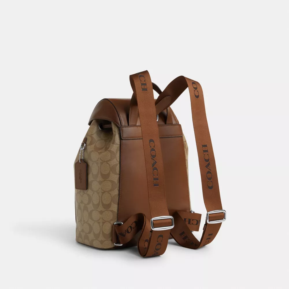 Pace Large Backpack In Signature Canvas