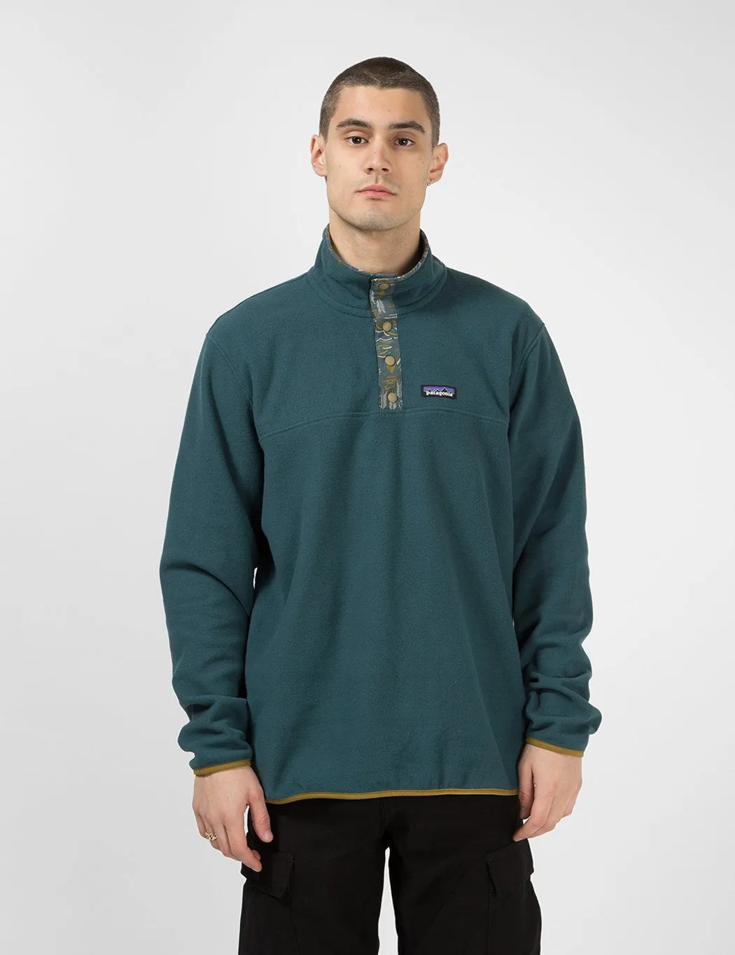 Patagonia Micro D Snap-T Pullover - Piki Green