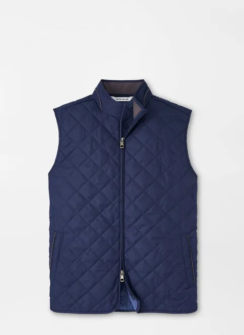 Peter Millar Essex Vest: Navy