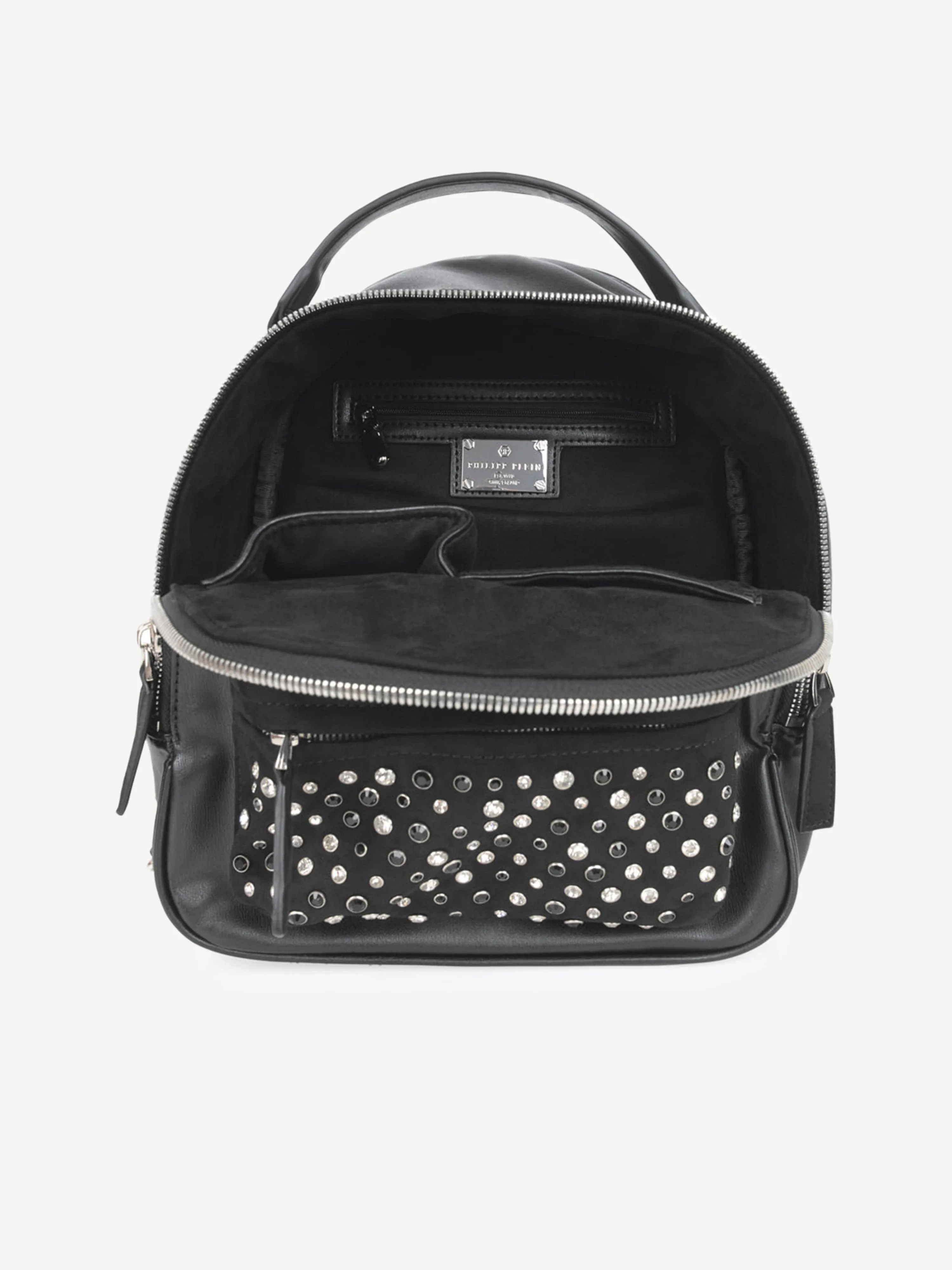 Philipp Plein Girls Diamante Studded Star Backpack