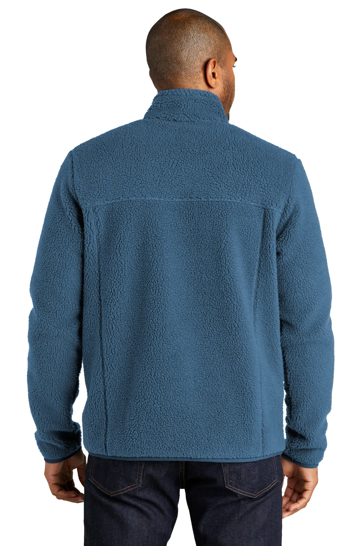 Port Authority Clothing F140 Port Authority   Camp Fleece Snap Pullover SKU: F140