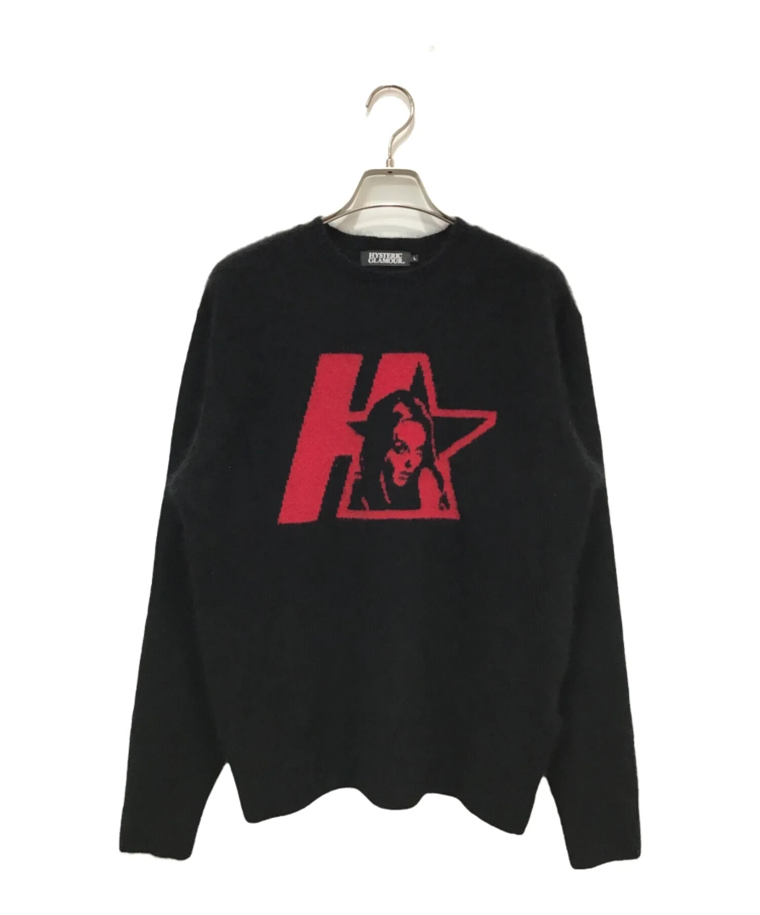 [Pre-owned] Hysteric Glamour STAR WOMAN braided pullover 02203NS10