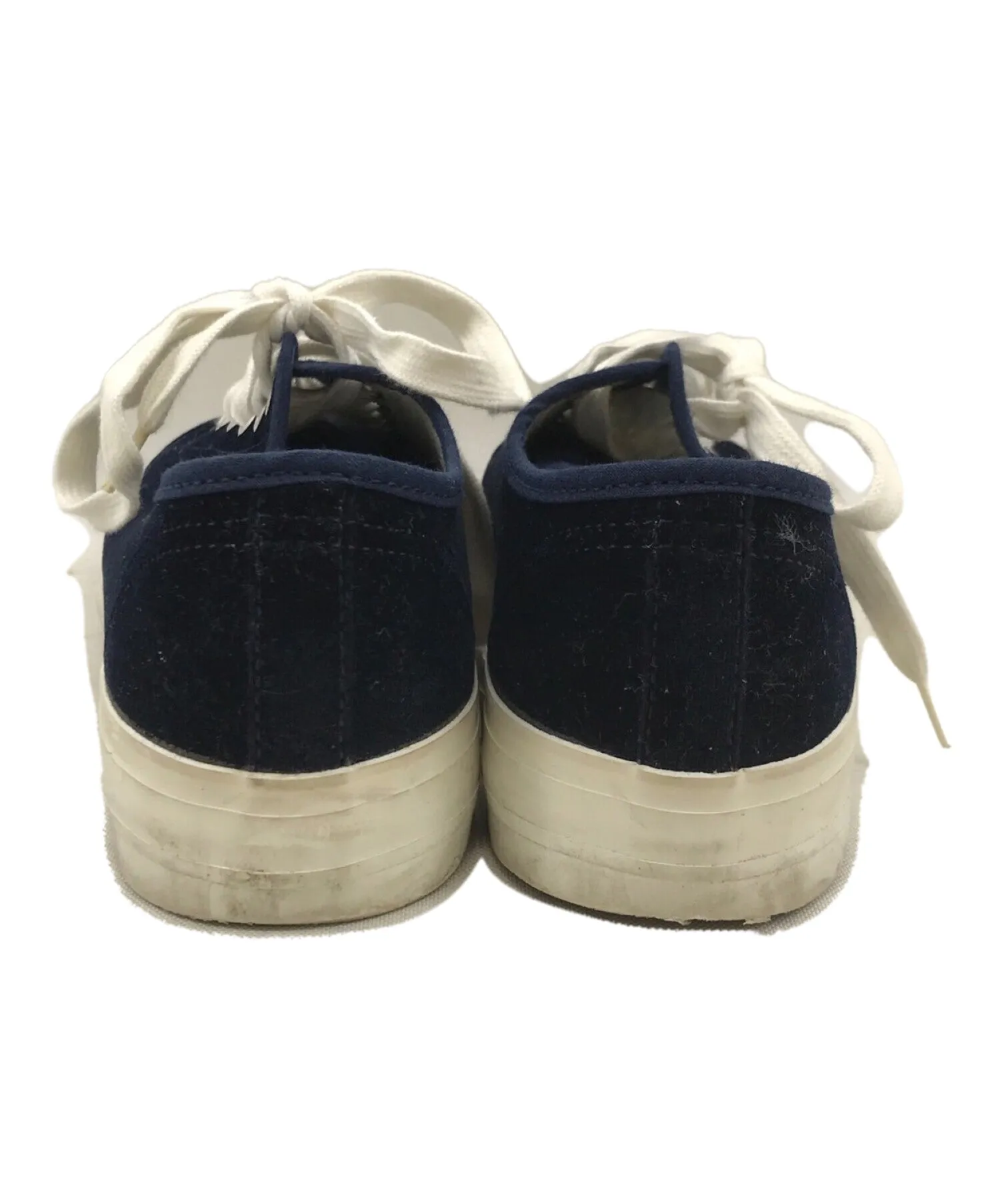 [Pre-owned] tricot COMME des GARCONS Velour Low Cut Sneakers