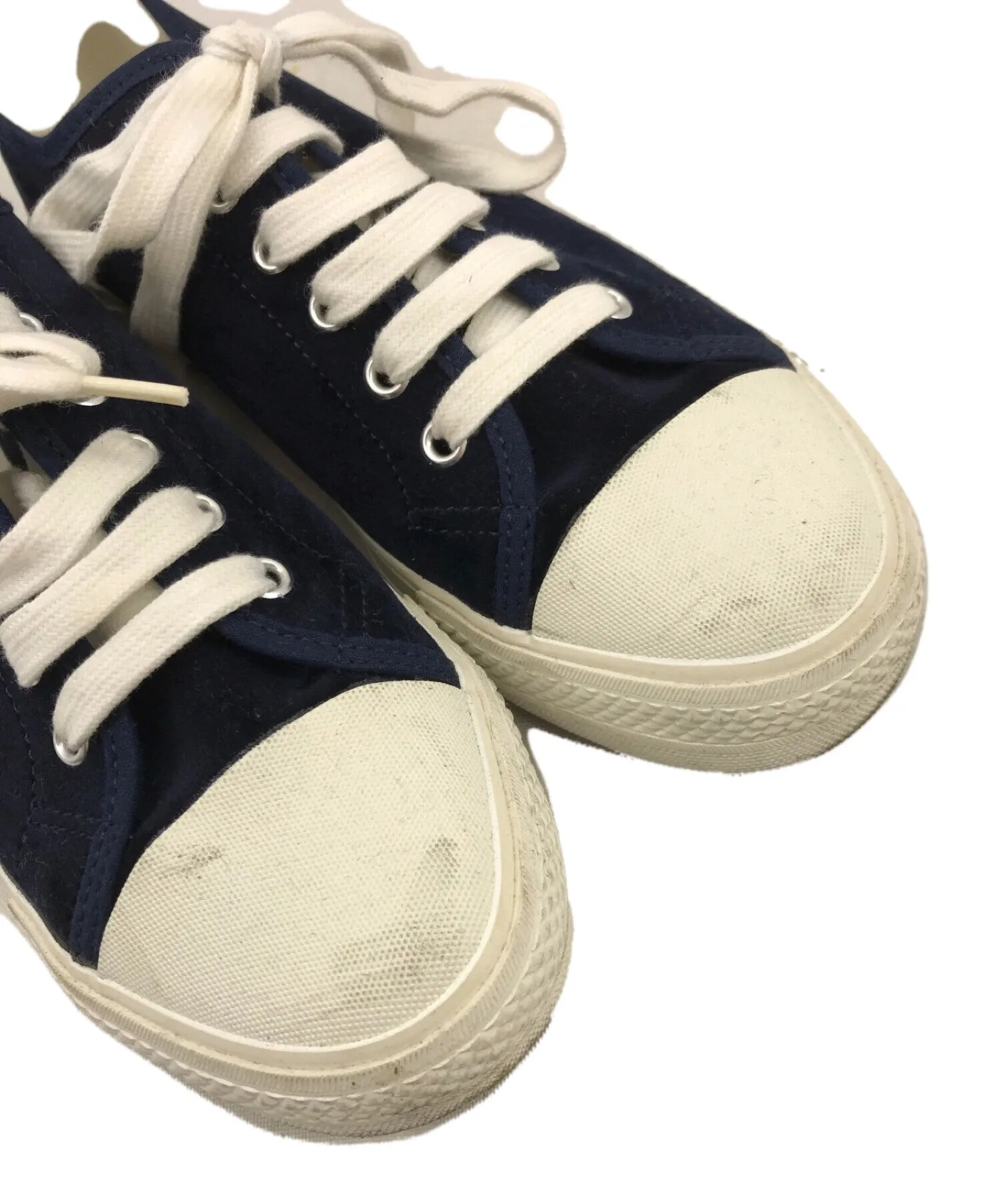 [Pre-owned] tricot COMME des GARCONS Velour Low Cut Sneakers