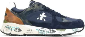 Premiata Mase printed sneakers Blue