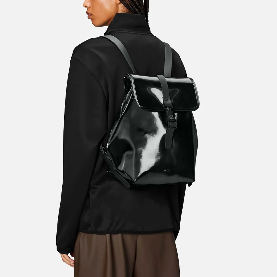 Rains W3 Matte Shell Bucket Backpack | Coggles