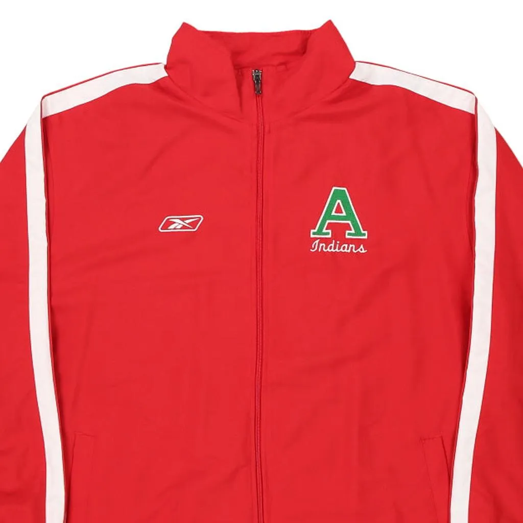 Reebok Jacket - XL Red Polyester Blend