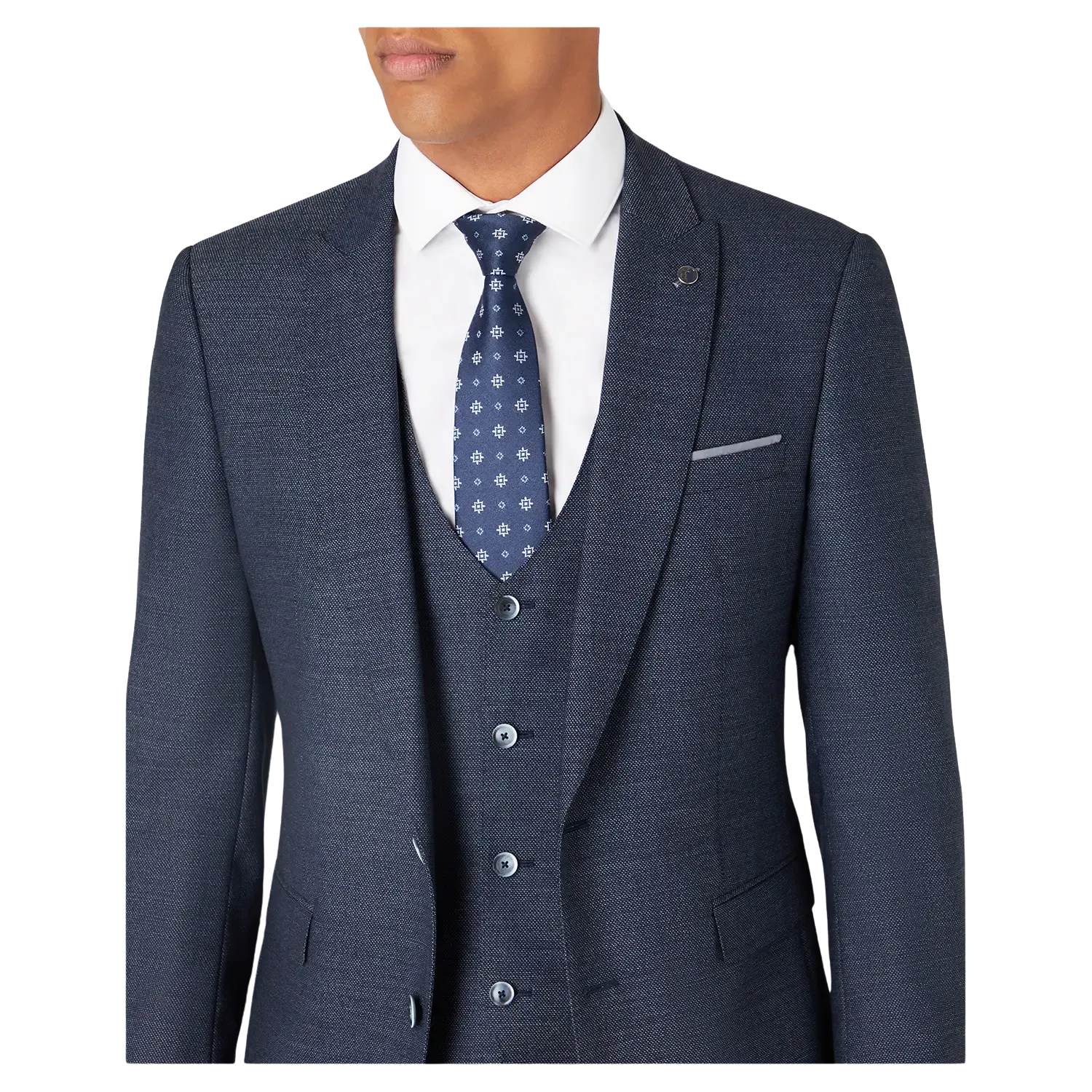 Remus Uomo Birdseye Suit Jacket