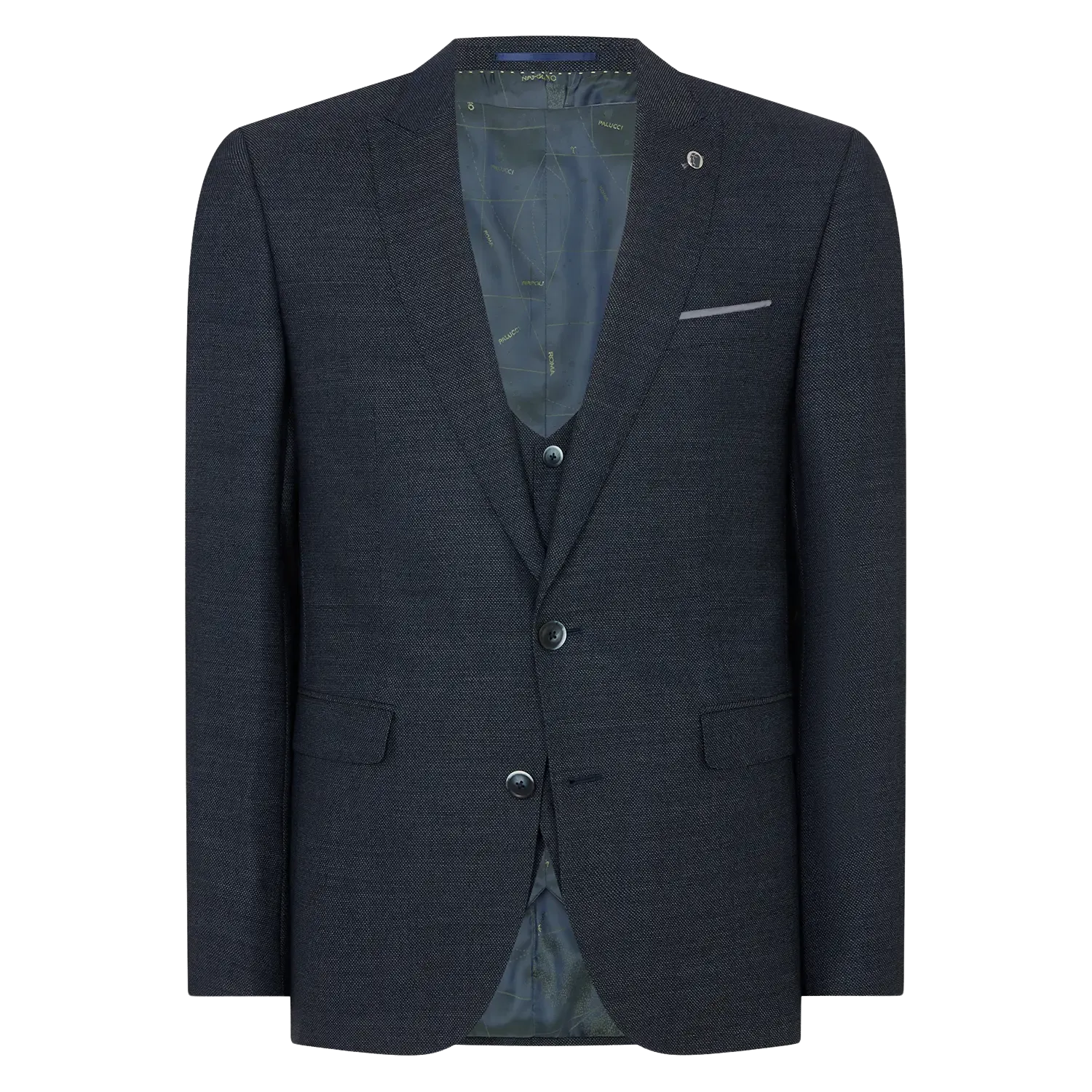 Remus Uomo Birdseye Suit Jacket