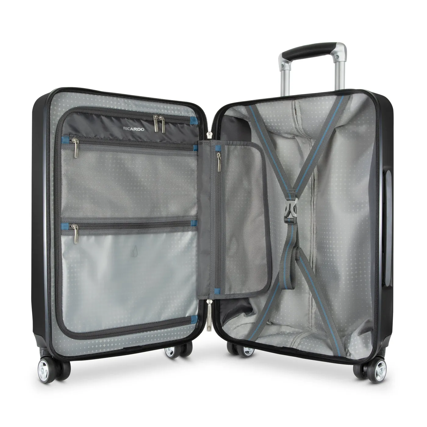 Ricardo Beverly Hills  Melrose Hardside Carry-On Spinner Luggage