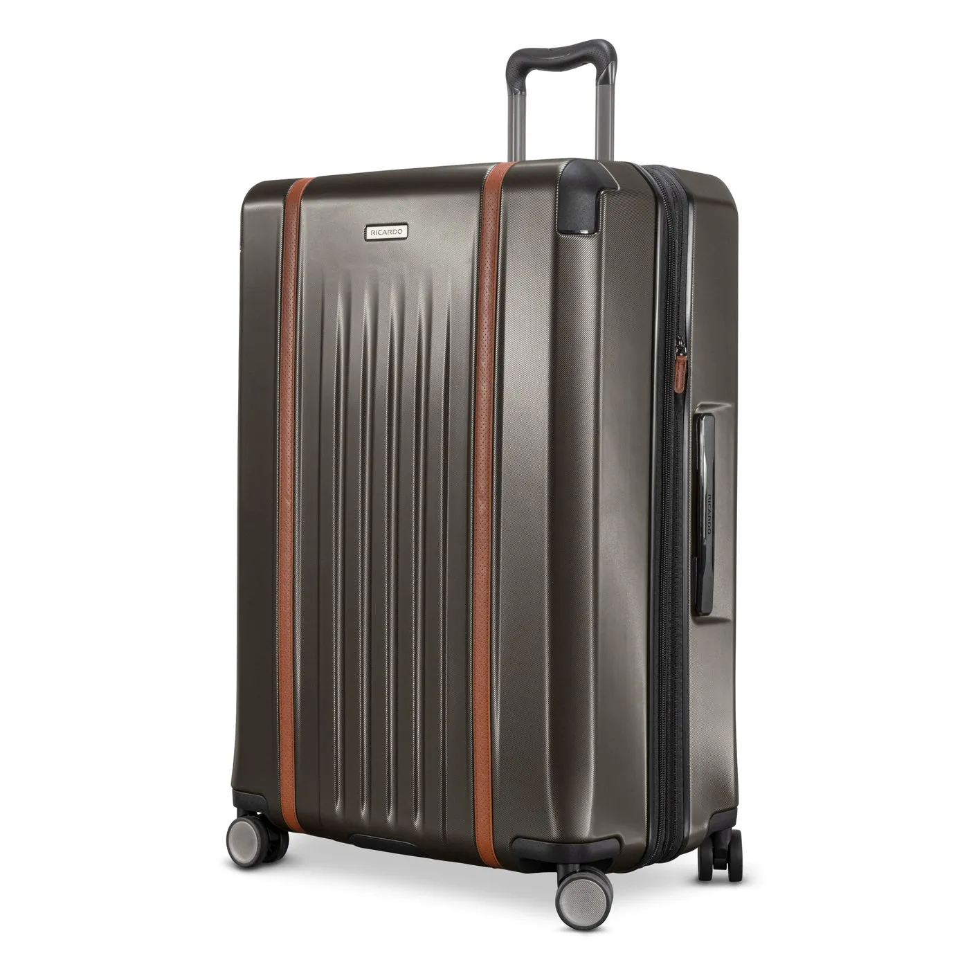 Ricardo Beverly Hills  Montecito 2.0 Large Checked Spinner Luggage