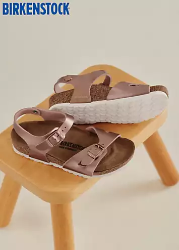 Riobirko Girls Copper Sandals by Birkenstock | Look Again