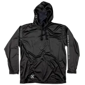 Ronix UV Shade/Wick Dry Hoodie (Ninja Black)