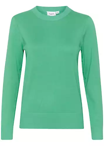 Saint Tropez Mila Long Sleeve Crew Neck Pullover | Grattan