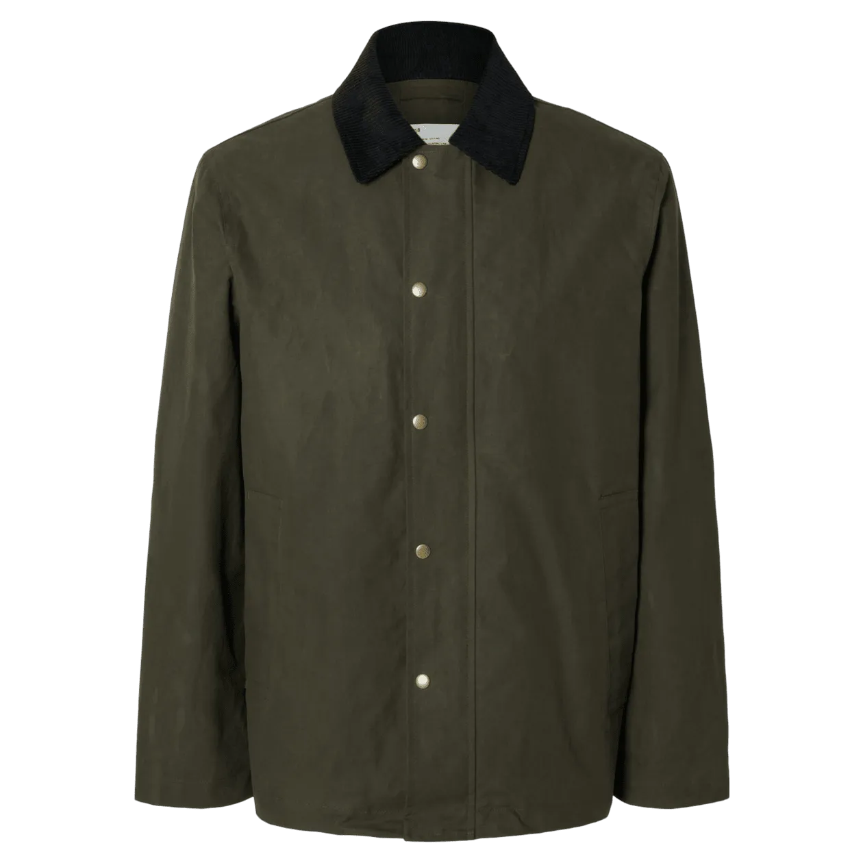 Selected Walter Waxed Cotton Jacket